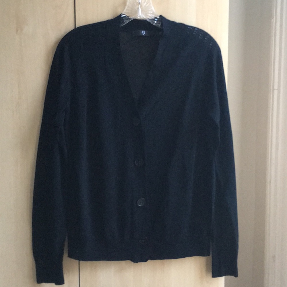 +J Jil Sander Cotton Cardigan sz S New